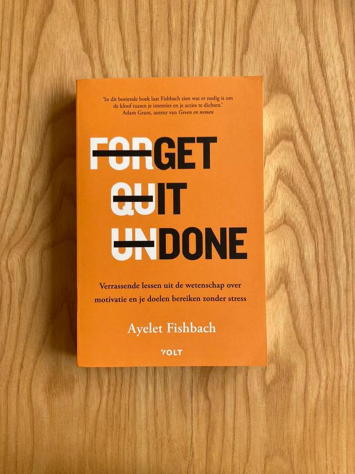 Ayelet Fishbach - Get it done, Boeken, Psychologie, Nieuw, Ophalen of Verzenden