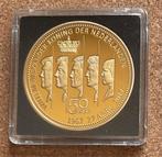 Penning - 5x Willem Alexander 50 Jr - 1967 - 27 April 2017, Postzegels en Munten, Penningen en Medailles, Ophalen of Verzenden