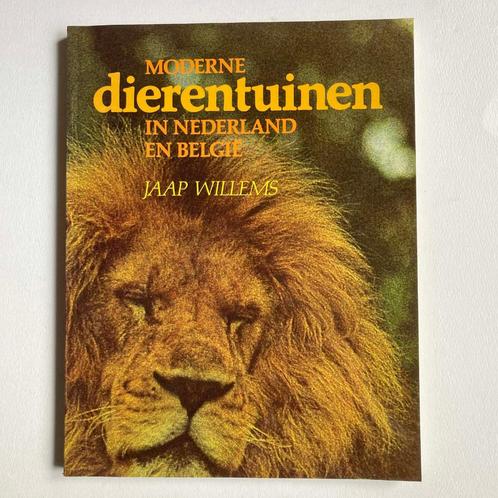 Moderne dierentuinen in Nederland en België : Jaap Willems, Boeken, Dieren en Huisdieren, Gelezen, Overige diersoorten, Ophalen of Verzenden