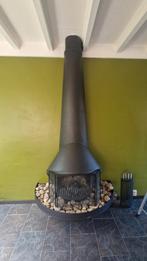 Hangende Openhaard, Huis en Inrichting, Haarden, Ophalen, Gebruikt, Houthaard, Hangende haard