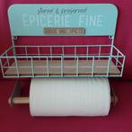 Kruidenrekje met keukenrol en potjes, Ophalen, Zo goed als nieuw