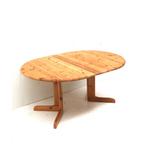 Vintage verlengbare eettafel jaren '60 '70 midcentury table, Verzenden, Gebruikt