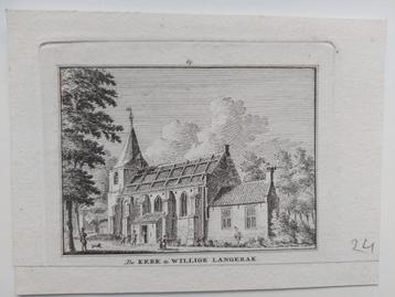 63 / De Kerk te Willige Langerak Gravure van H. Spilman beschikbaar voor biedingen
