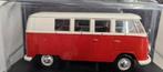Atlas Volkswagen T1 camper Bus 1960 rood/wit 1:24 nieuw, Ophalen of Verzenden, Nieuw, Auto, Overige merken