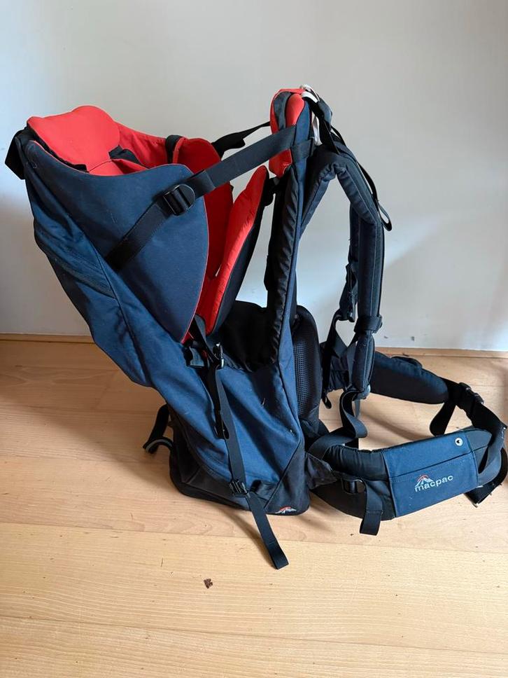 MacPac Rugdrager - Zo goed als nieuw, Kinderen en Baby's, Babydragers en Draagdoeken, Zo goed als nieuw, Draagzak, Rug, Overige merken