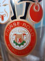 Uniek Kerkrade Carnaval Bierglas,  Prinse Road Kirchroa, Ophalen of Verzenden, Nieuw, Bierglas