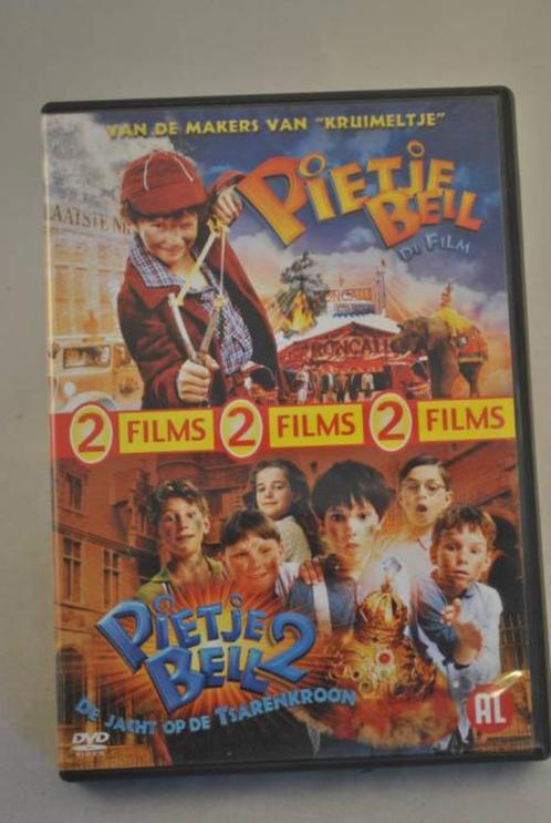 Pietje Bel - 1 en 2, Cd's en Dvd's, Dvd's | Kinderen en Jeugd, Zo goed als nieuw, Film, Avontuur, Alle leeftijden, Verzenden