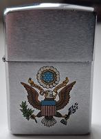 Zippo aansteker 1990 American Eagle (Great Seal), Verzamelen, Rookartikelen, Aanstekers en Luciferdoosjes, Verzenden, Gebruikt