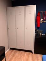 Garderobekast / Kledingkast  grijs 120x195x50, Huis en Inrichting, Kasten | Kledingkasten, Ophalen, Zo goed als nieuw