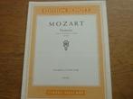 Mozart fantasie c-mineur - piano, Muziek en Instrumenten, Bladmuziek, Piano, Ophalen of Verzenden, Zo goed als nieuw, Klassiek