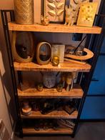 Mango hout boekenkast / kast, Huis en Inrichting, Kasten | Boekenkasten, Ophalen, Met plank(en), Gebruikt, 50 tot 100 cm