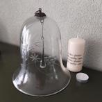 Geslepen glas, kersthanger, grote glazen kerstklok, Ophalen of Verzenden, Gebruikt