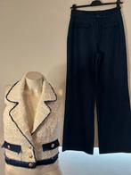 Nova luxe broek met bijpassende top maat m, Maat 38/40 (M), Overige typen, Blauw, .