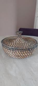 Slangen mand berber mand opberg mandje, Mand, Rond, Ophalen of Verzenden, Zo goed als nieuw