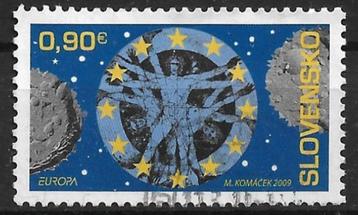 Slowakije 2009 mi.615 europazegel ASTRONOMIE nom. € 0,90 beschikbaar voor biedingen