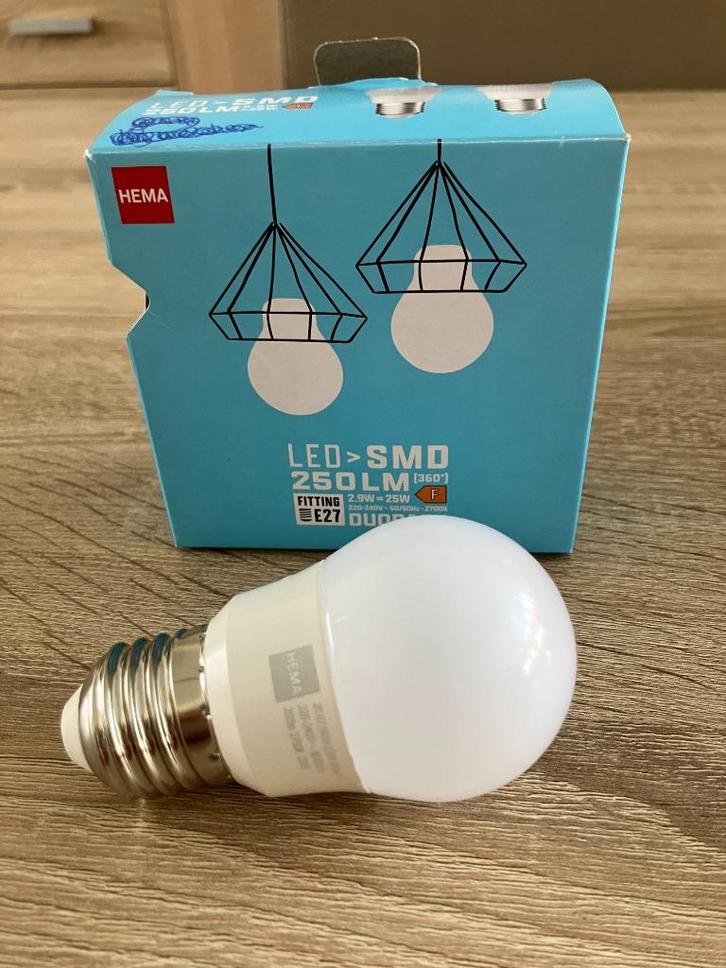 TE KOOP: DIVERSE LEDLAMPEN E27 FITTING, Huis en Inrichting, Lampen | Losse lampen, Nieuw, Led-lamp, Minder dan 30 watt, E27 (groot)