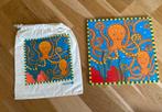 Unicef 2 x diverse houten puzzels incl bijbehorende tasjes, Ophalen, Zo goed als nieuw, Overige typen