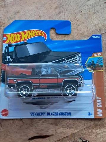 Hot Wheels '75 Chevy Blazer Custom nieuw in verpakking  beschikbaar voor biedingen