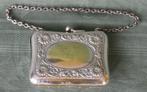 Nr G167: Antiek verzilverd Engels tasje (purse), Antiek en Kunst, Ophalen of Verzenden