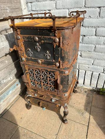 Vintage houtkachel – antiek/retro opknapper inc. kachelpijp! beschikbaar voor biedingen