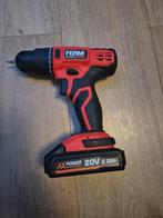 Ferm Accuboor - Zo goed als nieuw!, Doe-het-zelf en Verbouw, Variabele snelheid, Ophalen of Verzenden, Minder dan 400 watt, Zo goed als nieuw