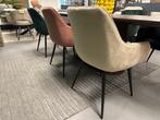 6x kuipstoel velvet - 6x eetkamerstoel velvet - stoelen, Ophalen, Nieuw, Stof, Vijf, Zes of meer stoelen