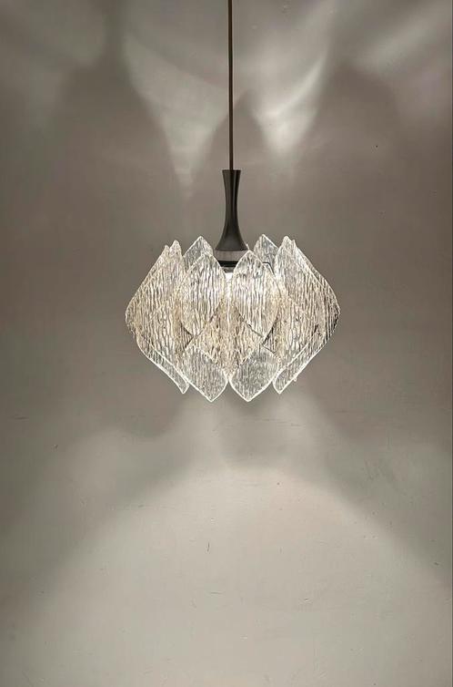 Vintage hanglamp Marbach space age ijspegels, Huis en Inrichting, Lampen | Hanglampen, Zo goed als nieuw, 50 tot 75 cm, Kunststof