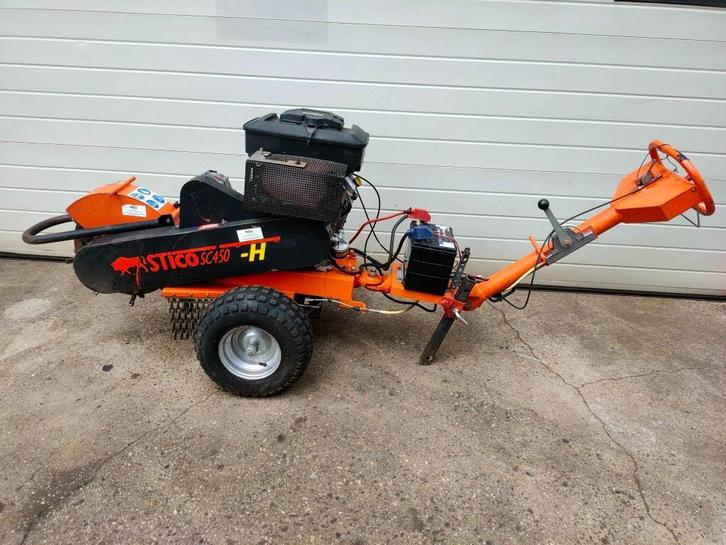 stobbenfrees Stico SC450-H, Tuin en Terras, Hakselaars, Gebruikt, Benzine, Ophalen