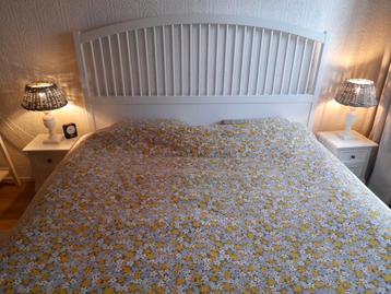 Ikea bedframe wit Tyssedal 180x200 - afbeelding 2