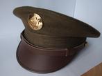 Pet,Kepi,US,Army,WWII,Dienstplichtig Militair, Verzamelen, Militaria | Tweede Wereldoorlog, Verzenden, Landmacht, Amerika, Helm of Baret