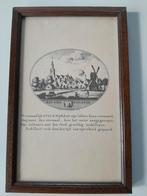 Prent Stolwijk met lijst, Ophalen of Verzenden