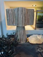 Stro lamp rotan lamp tafellamp schemerlamp organisch riet, Huis en Inrichting, Lampen | Tafellampen, Ophalen, Minder dan 50 cm