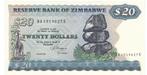 Zimbabwe, 20 dollar, 1983, UNC, Postzegels en Munten, Bankbiljetten | Afrika, Los biljet, Ophalen of Verzenden, Zimbabwe