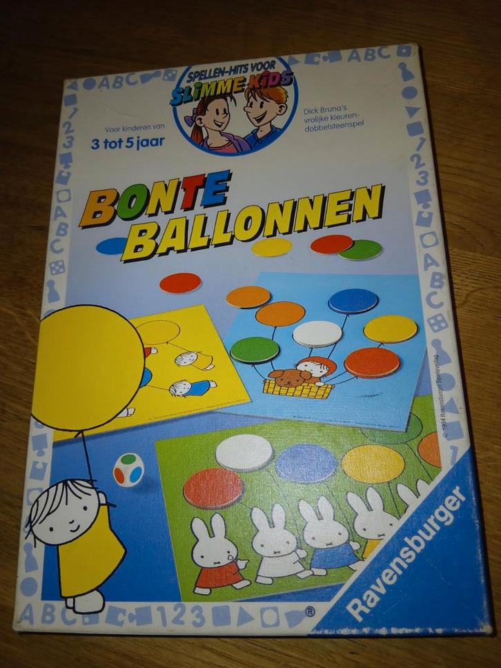 Bont Ballonnen - Ravensburger Kinderspel, Kinderen en Baby's, Speelgoed | Overig, Gebruikt, Jongen of Meisje, Ophalen of Verzenden