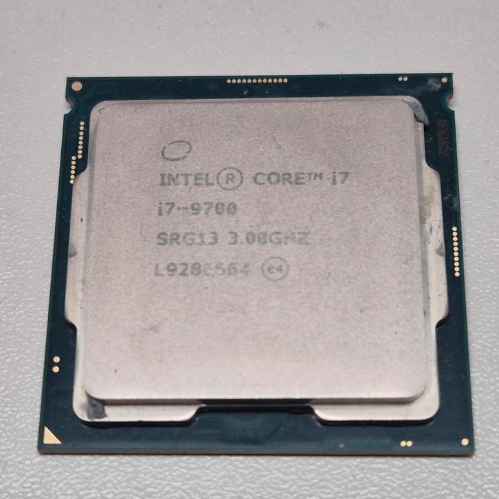 Intel Core i7-9700 Scoket 1151 processor, Computers en Software, Processors, Gebruikt, 8-core, 3 tot 4 Ghz, Verzenden
