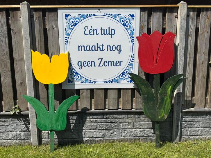 Straatversiering thema Hollandse ‘Tegeltjes’ Te Huur, Hobby en Vrije tijd, Feestartikelen | Verhuur, Overige, Ophalen