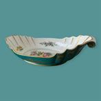 Prachtige antiek porseleinen schaal floral decor, Ophalen of Verzenden