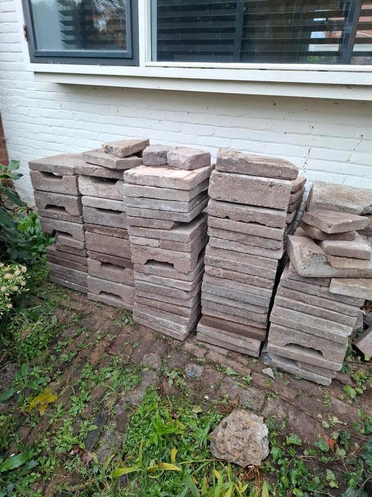Gratis stoeptegels (30x30) en andere tegels - Schoonhoven, Tuin en Terras, Tegels en Klinkers, Ophalen of Verzenden