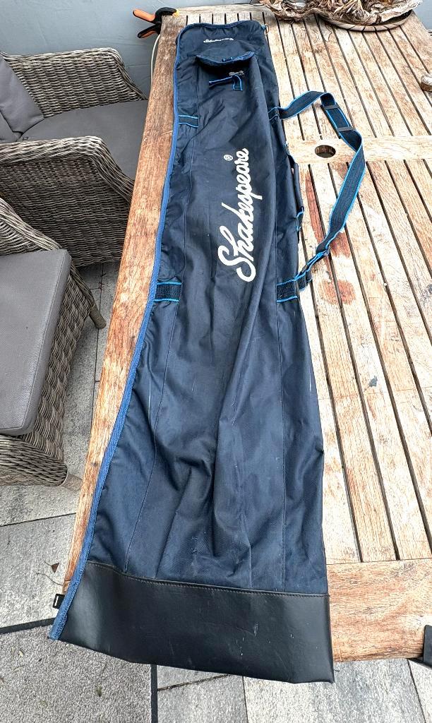 Functionele hengeltas vistas hengelzak Shakespeare tas vis, Watersport en Boten, Hengelsport | Algemeen, Gebruikt, Koffer of Tas
