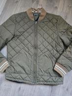 Mooie khaki jas Tommy Hilfiger, maat 164 (OP2), Ophalen of Verzenden, Zo goed als nieuw, Meisje, Jas