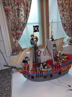 Vintage playmobil piratenschip, Gebruikt, Ophalen of Verzenden