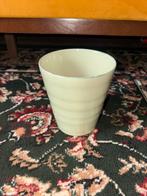 Klein bloempotje - 13.5 cm hoog, 11 cm diameter, Tuin en Terras, Gebruikt, Rond, Binnen, Ophalen of Verzenden