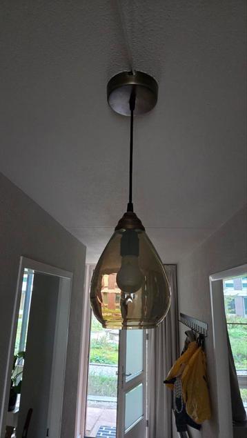 Bepurehome hanglamp simple glass antique brass beschikbaar voor biedingen