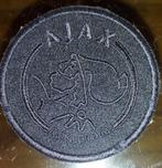 Ajax patche 8cmØ zwart op zwart voor kleding, Verzamelen, Sportartikelen en Voetbal, Ophalen of Verzenden, Nieuw, Ajax, Overige typen