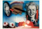 Marilyn Monroe door Audrey Flack, Art Unlimited, Verzamelen, Ansichtkaarten | Themakaarten, Verzenden, 1980 tot heden, Ongelopen