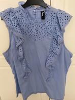 Lila top Shoeby x Nicolette broderie, Kleding | Dames, Paars, Maat 42/44 (L), Ophalen of Verzenden, Zo goed als nieuw