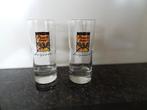 2 glazen voor likeur Peachtree, Ophalen, Zo goed als nieuw, Overige typen
