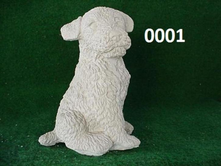 Hond, Tuin en Terras, Tuinbeelden, Nieuw, Dierenbeeld, Beton, Ophalen