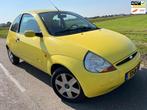 Ford Ka 1.3 knalgeel! Leder airco, Auto's, Voorwielaandrijving, 1299 cc, 15 km/l, Gebruikt