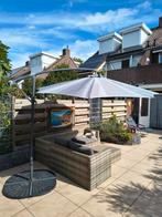 Zweef parasol, Tuin en Terras, Parasols, Ophalen, Gebruikt, Zweefparasol